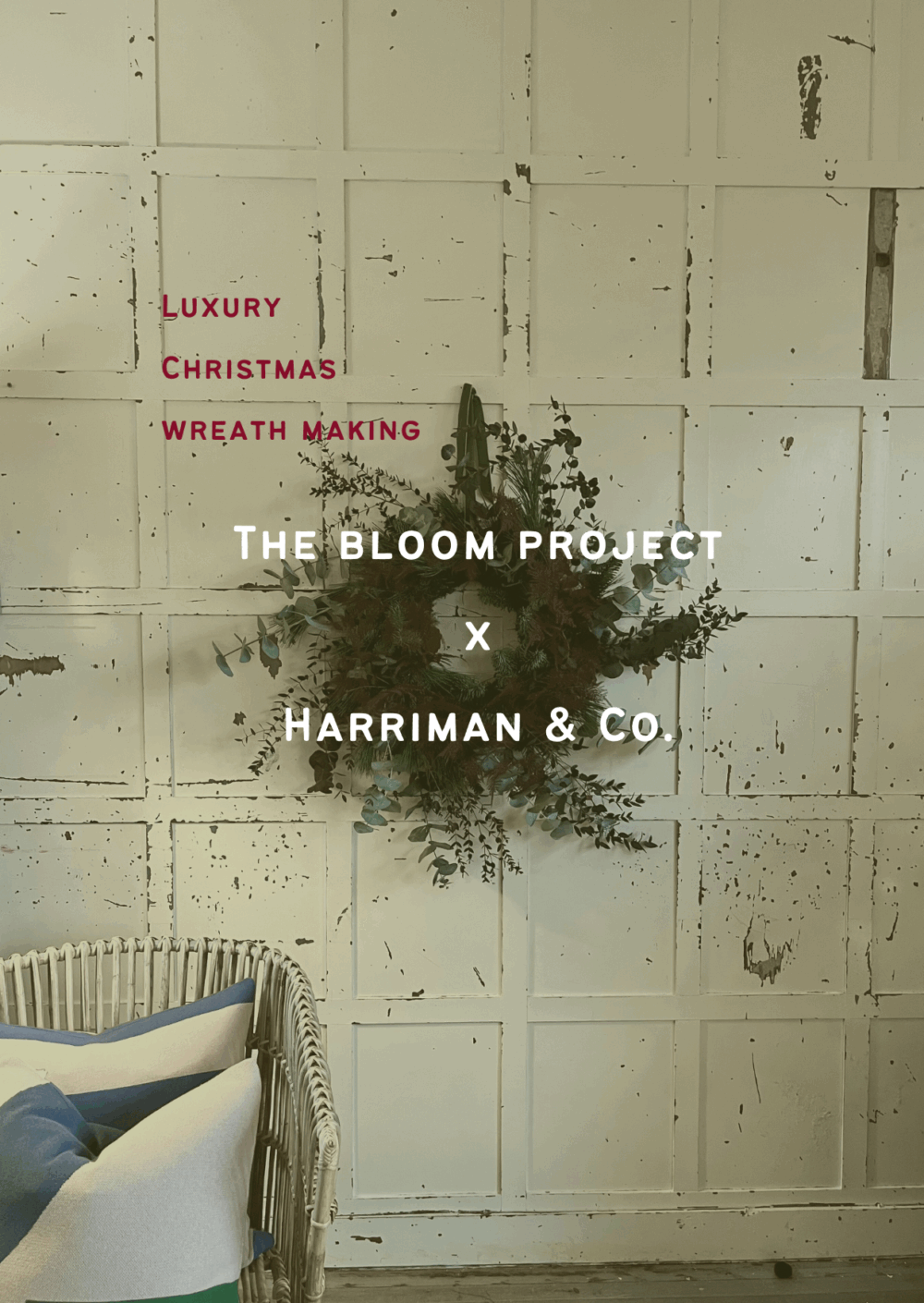 Christmas wreath making @ Harriman & Co - Friday 12th December 2025